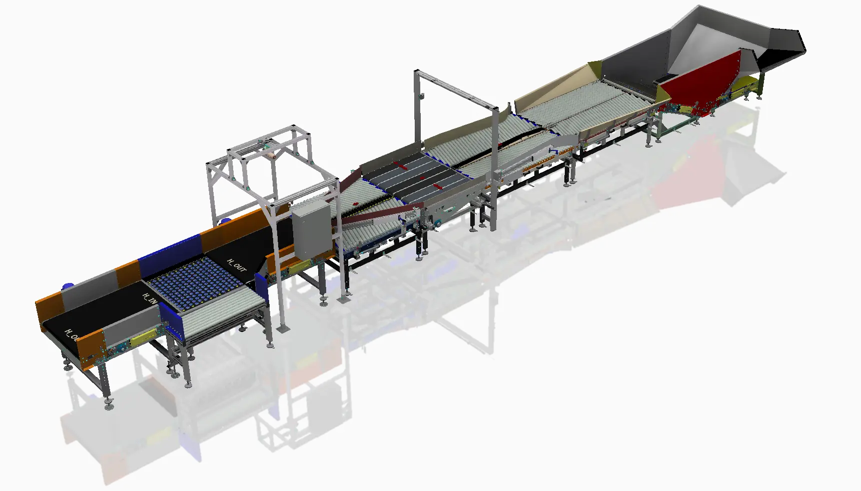 Automatic Parcels Singulator APS-2