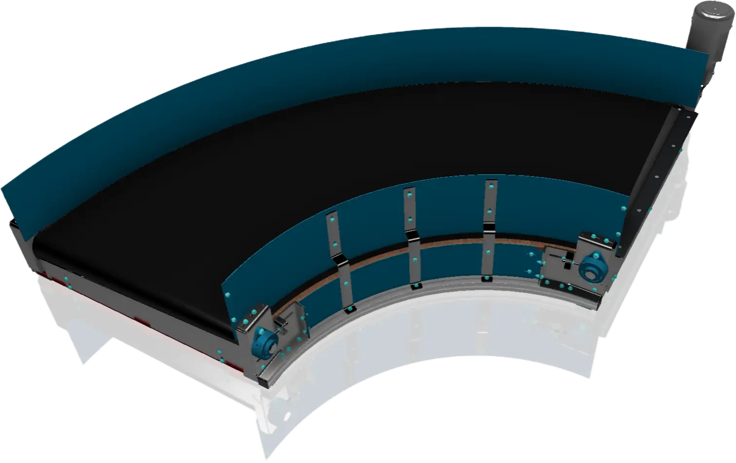 Type 9074 Power Curve Conveyor