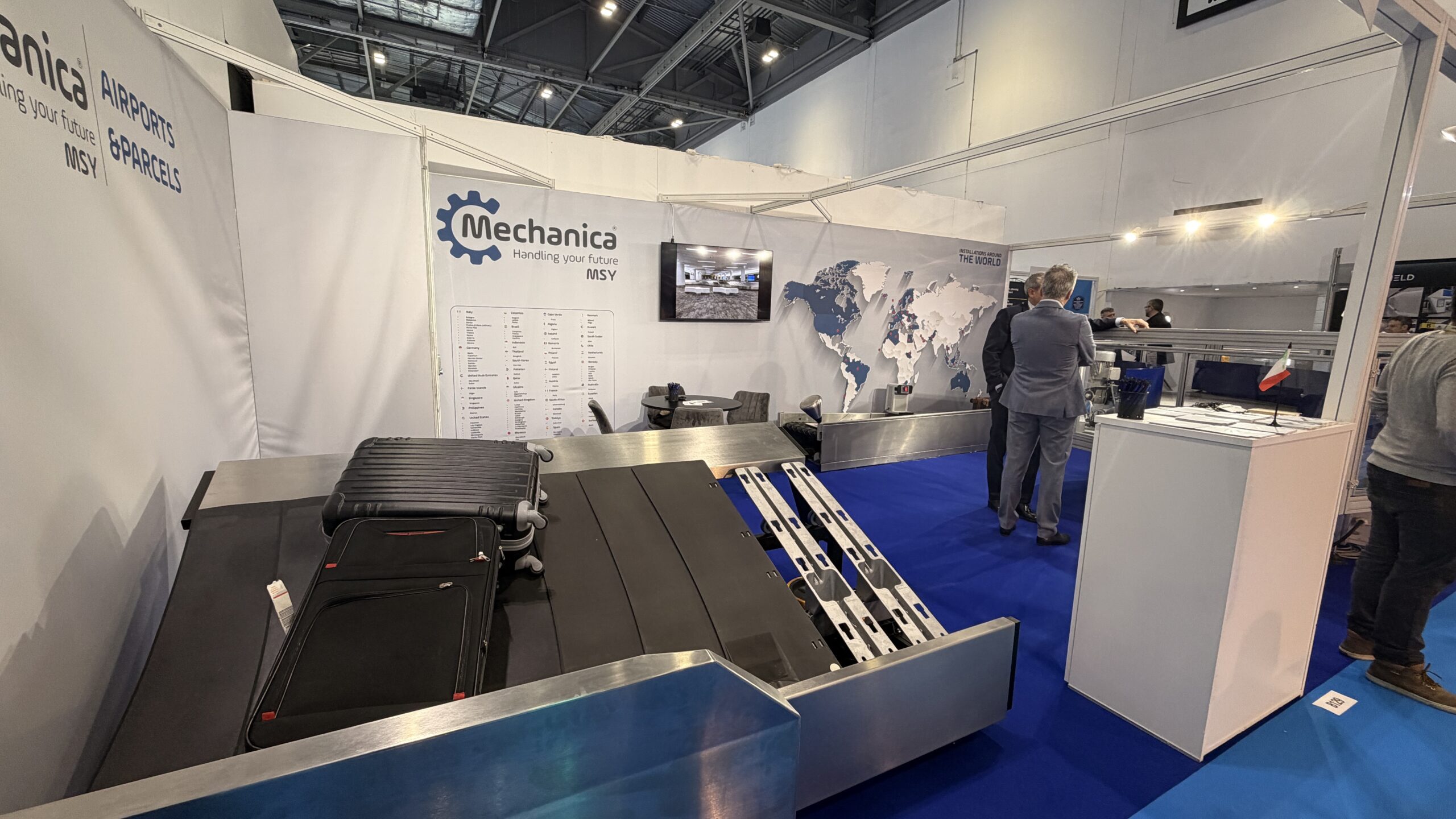 Mechanica Sistemi at Passenger Terminal EXPO 2026 in London