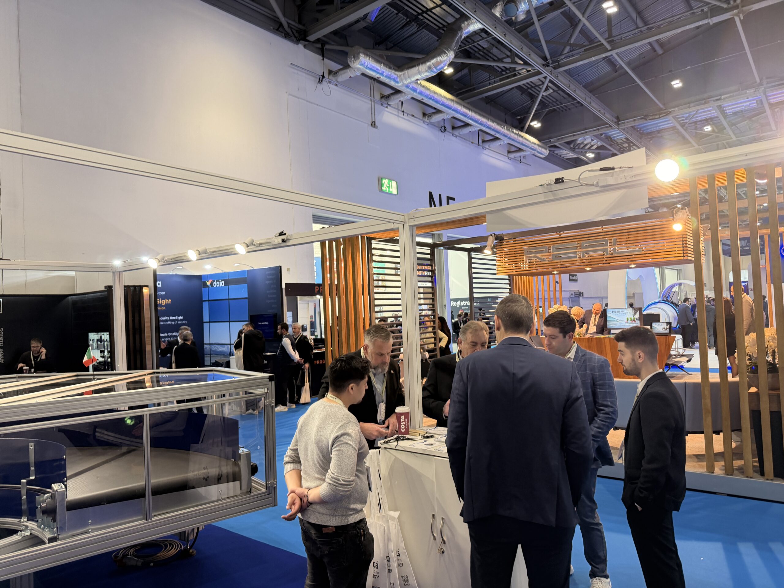 Three busy days of traffic around the booth